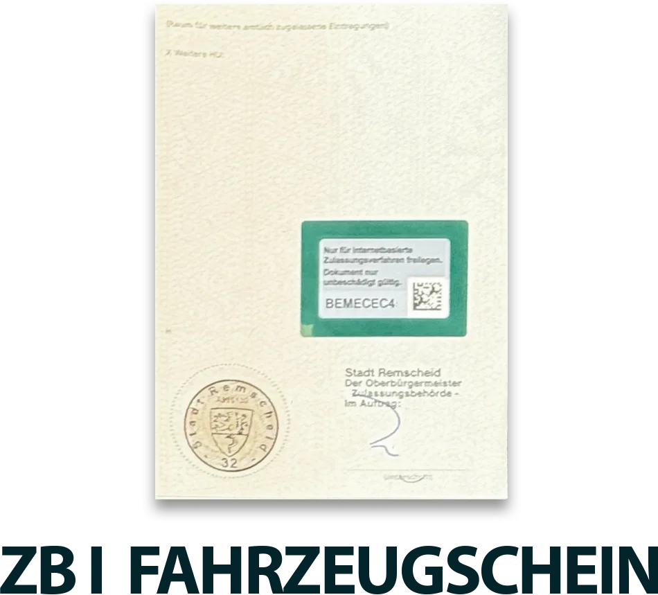 KFZ-Schein